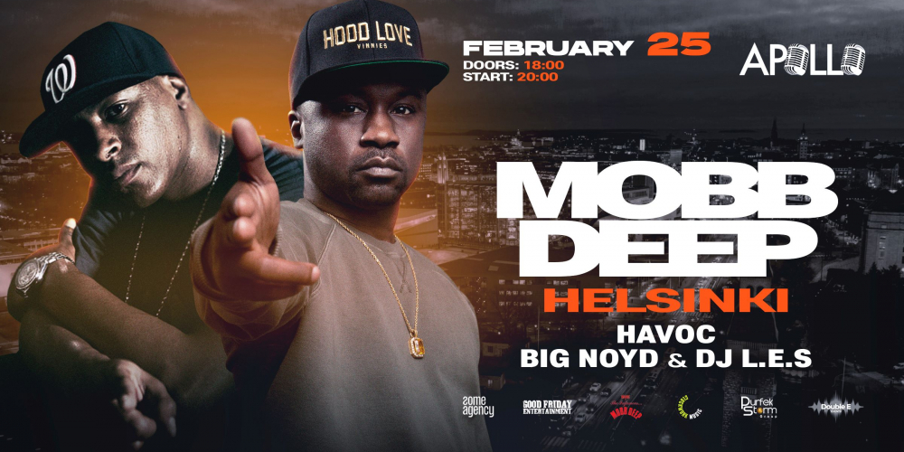 Mobb Deep | Helsinki, 25 February 2025, 20:00 (Tuesday