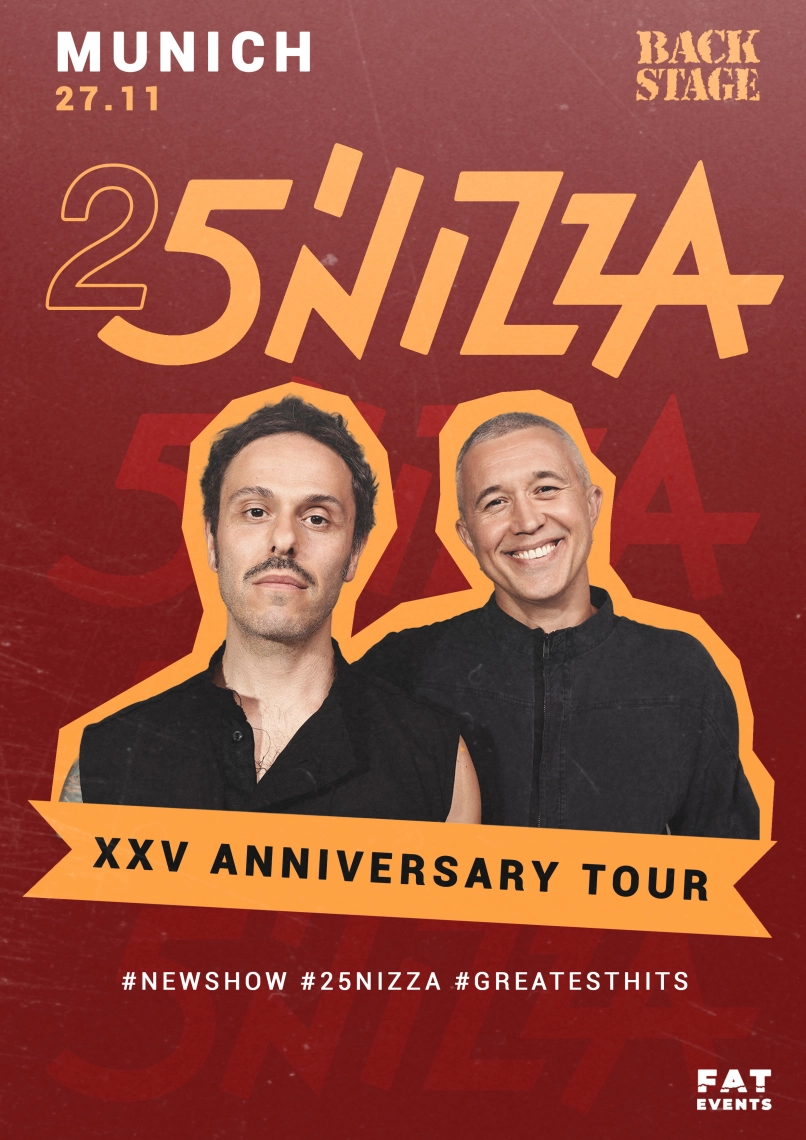 5'nizza | Munich, 27 November 2025, 20:00 (Thursday) - ticketshop