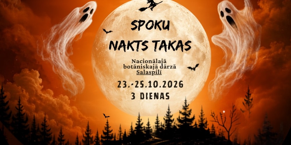 SPOKU NAKTS TAKAS ĢIMENĒM 2026